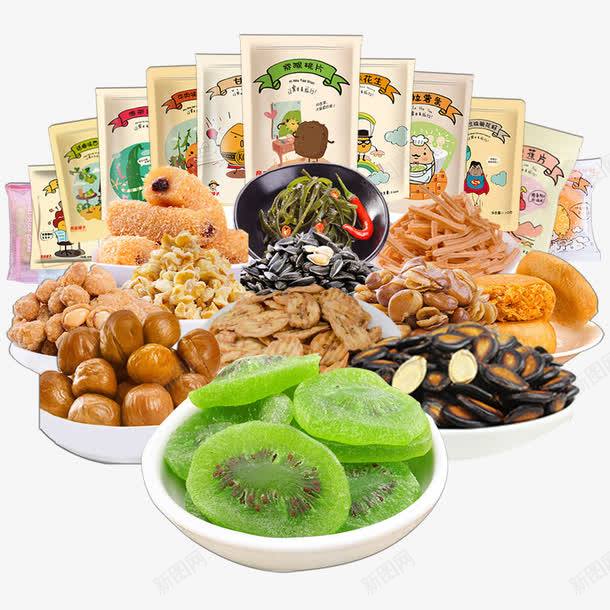 不同種類的零食 創(chuàng)意素材 休閑食品素材