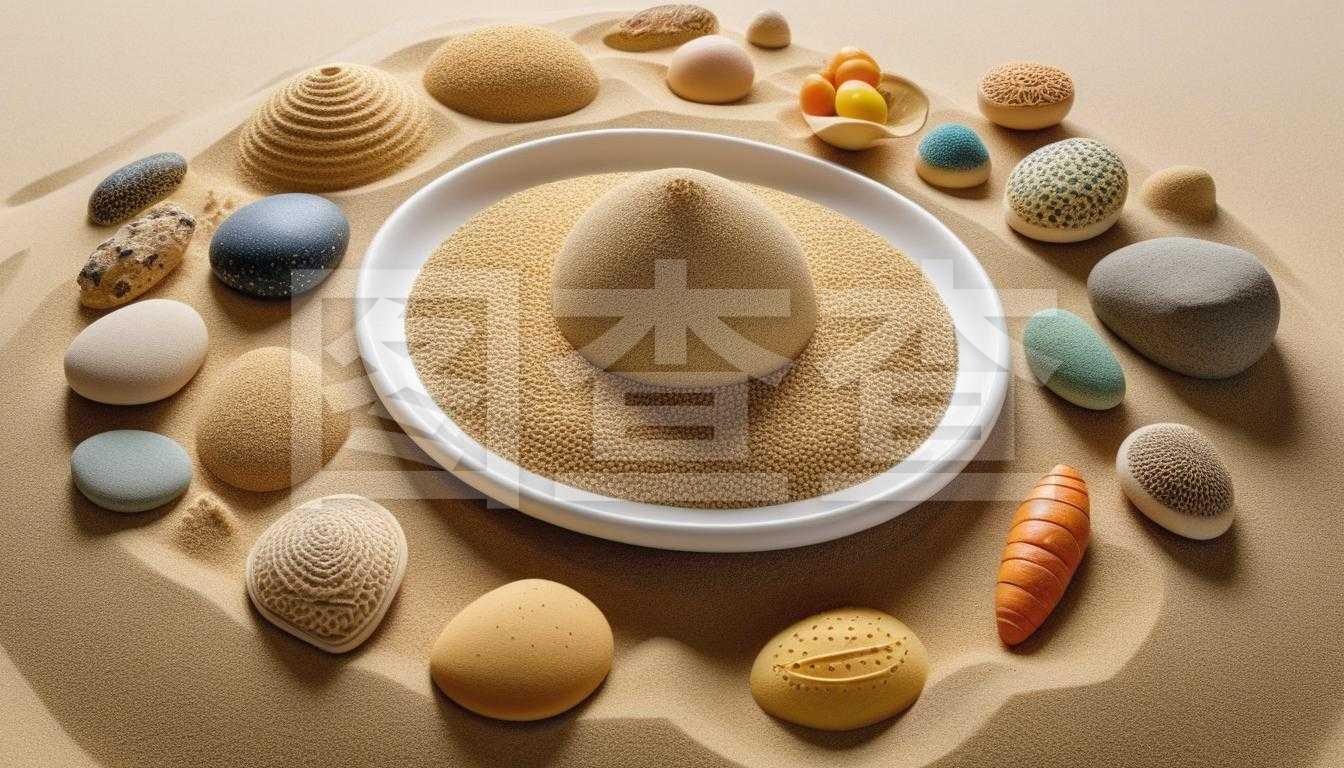 沙石制成的人類食物