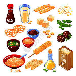 大豆插畫