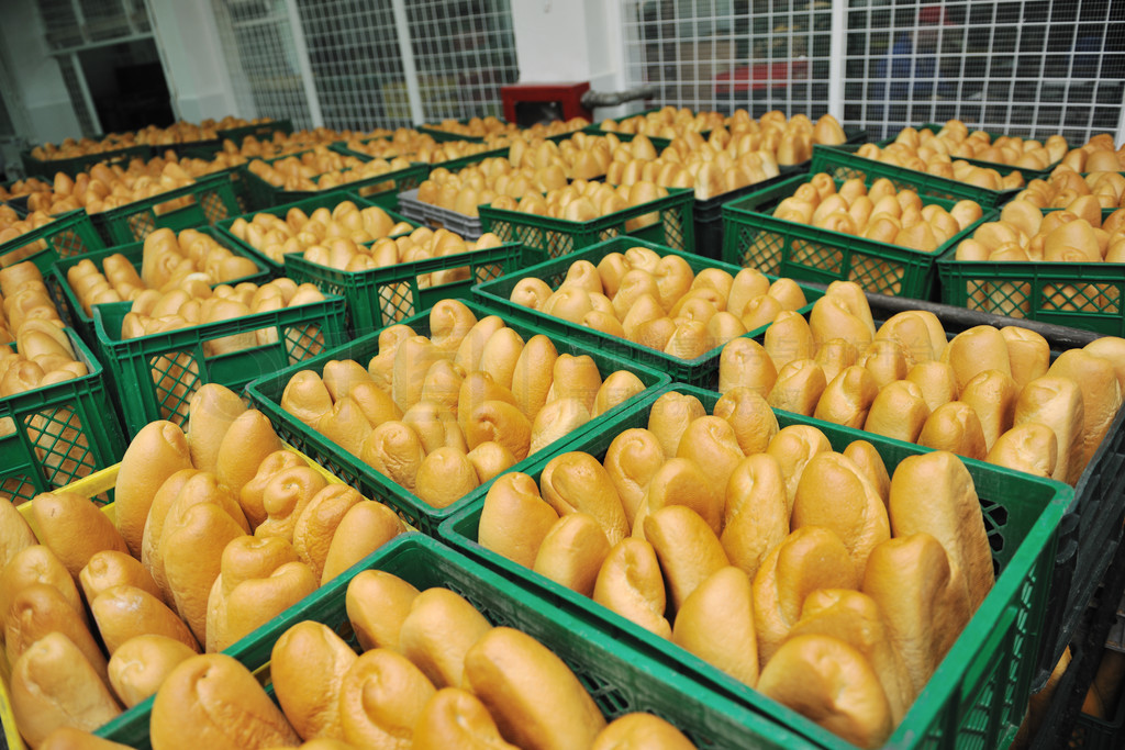 面包烘焙食品工廠生產(chǎn)的新鮮產(chǎn)品
